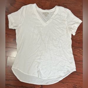 White medium dress shirt. Never worn